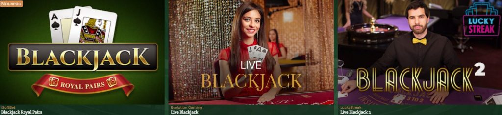 Jeux de Blackjack DublinBet Casino
