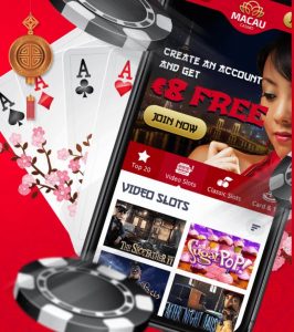 Bonus sans depot 8 euro Macau Casino - Bonuscasinosansdepot.net