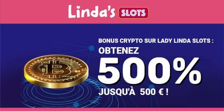 Casino Lady Linda, bonus crypto dari 500%