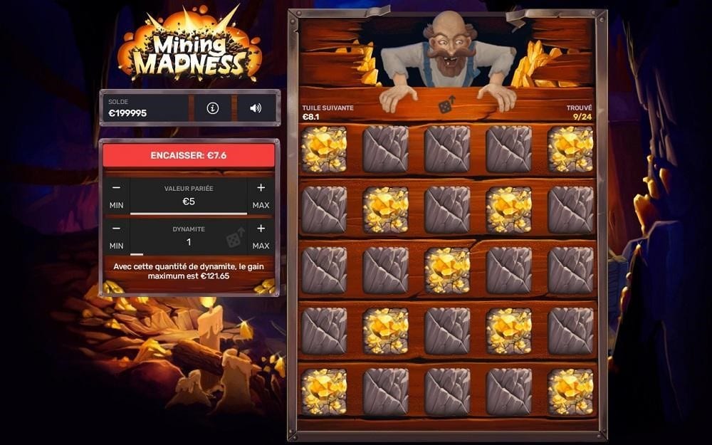 Mini jeu gratuit Mining Madness